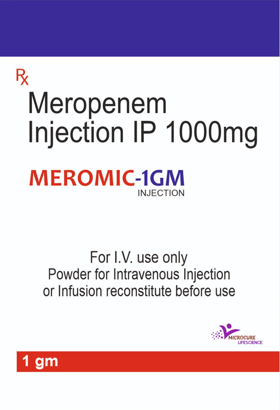 Meromic - Meropenem Injection
