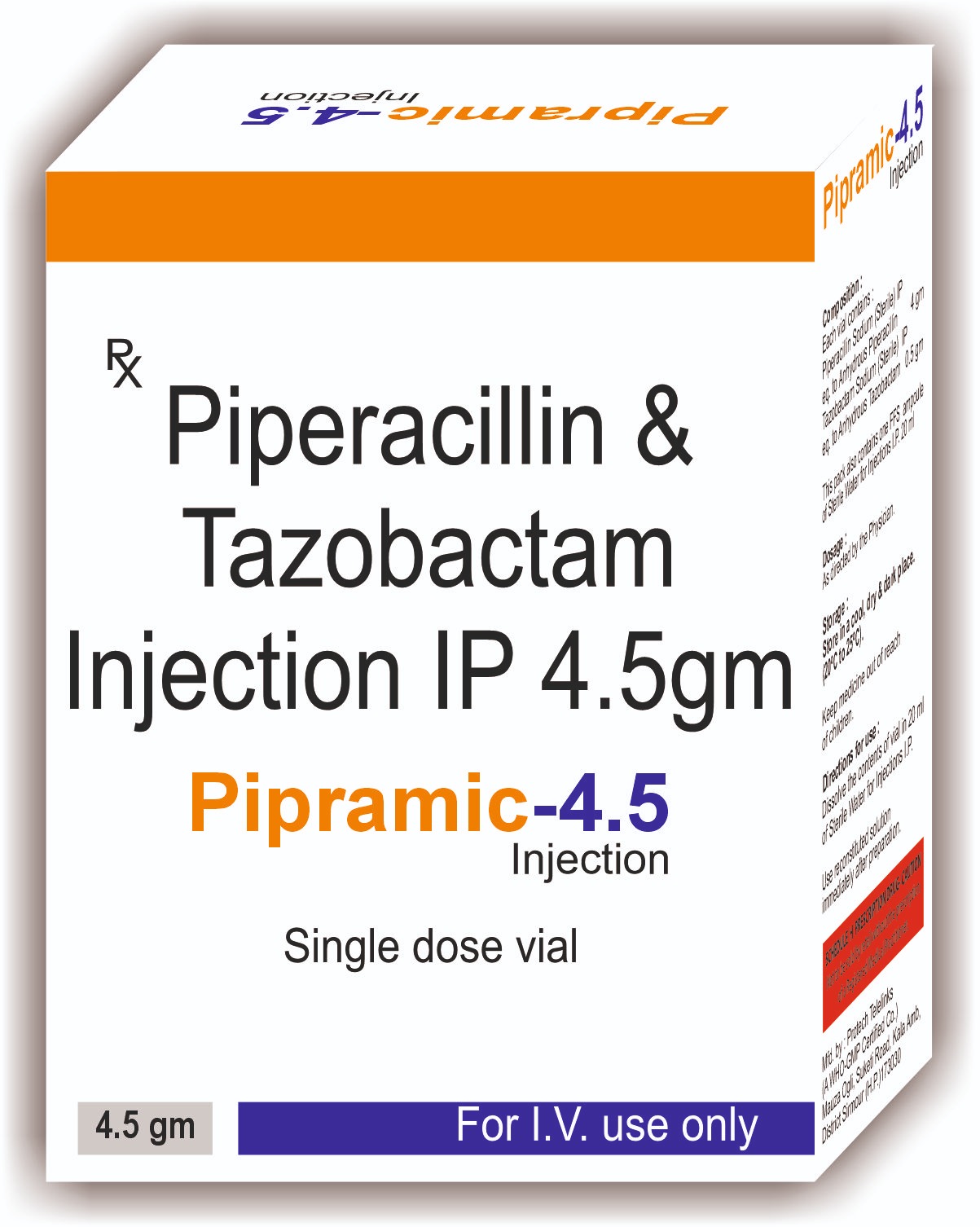 Piperamic - Pipercillin and Tazobactam